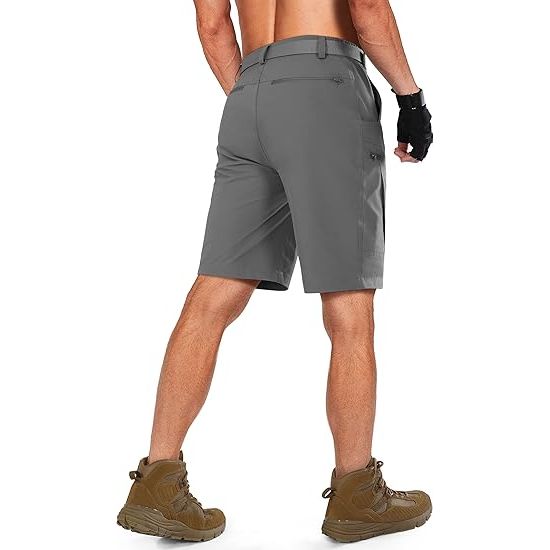 Men’s 7-Pocket Quick Dry UPF 50+ Outdoor Hiking Cargo Shorts