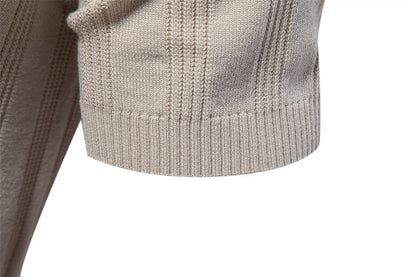 Textured Stripe Polo Shirt