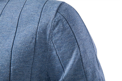 Textured Cotton Knit T-Shirt