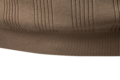 Breathable Knit Polo Shirt