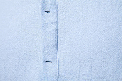 Cotton Linen Short Sleeve Shirt