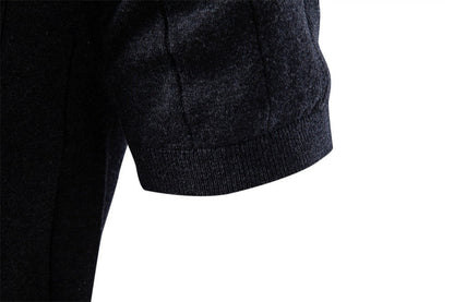 Textured Cotton Knit T-Shirt