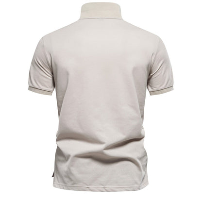Men’s Gradient Print Polo Shirt