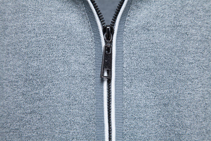 Men’s Zip Collar Polo Shirt