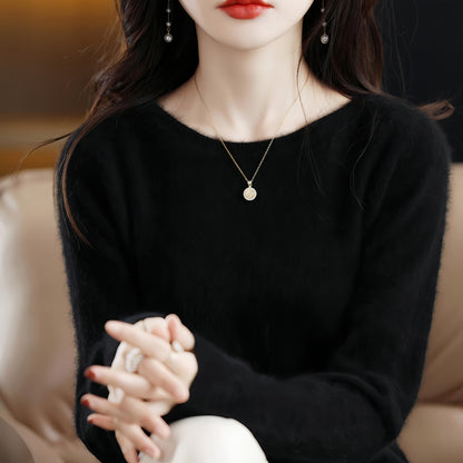 Women’s Crewneck Pullover Sweater Top