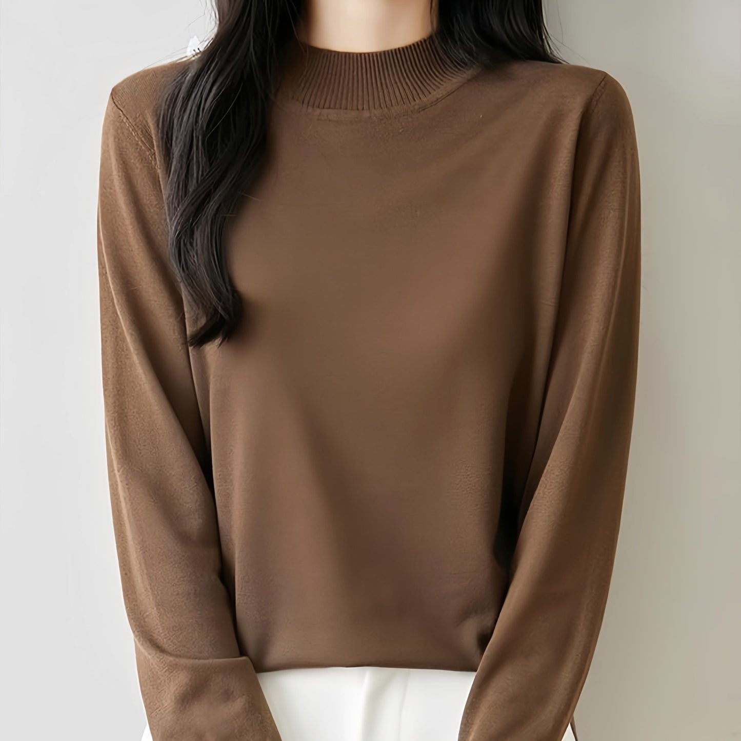Women’s Half Turtleneck Pullover Sweater