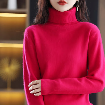 Women’s Turtleneck Pullover Sweater Top